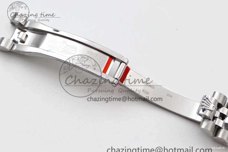 SS on Silver Steel Lady Bracelet 1:1 904L 28 TWF Best Dial DateJust President Edition NH05 0426